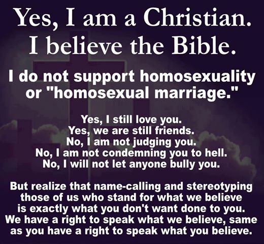 I am a Christian